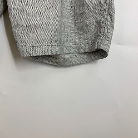 Carbon‎ 2 Cobalt Men's Panache Cotton Linen Blend Flat Front Chino Shorts SZ 38 - Picture 5 of 13